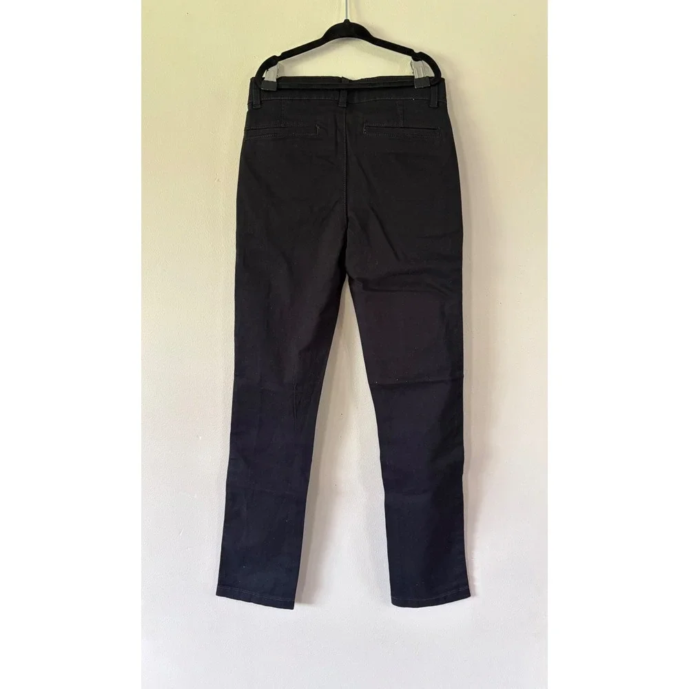 The Childrens‎ Place Boys Black Skinny Slim Stretch Chino Pants Size 10 NWT